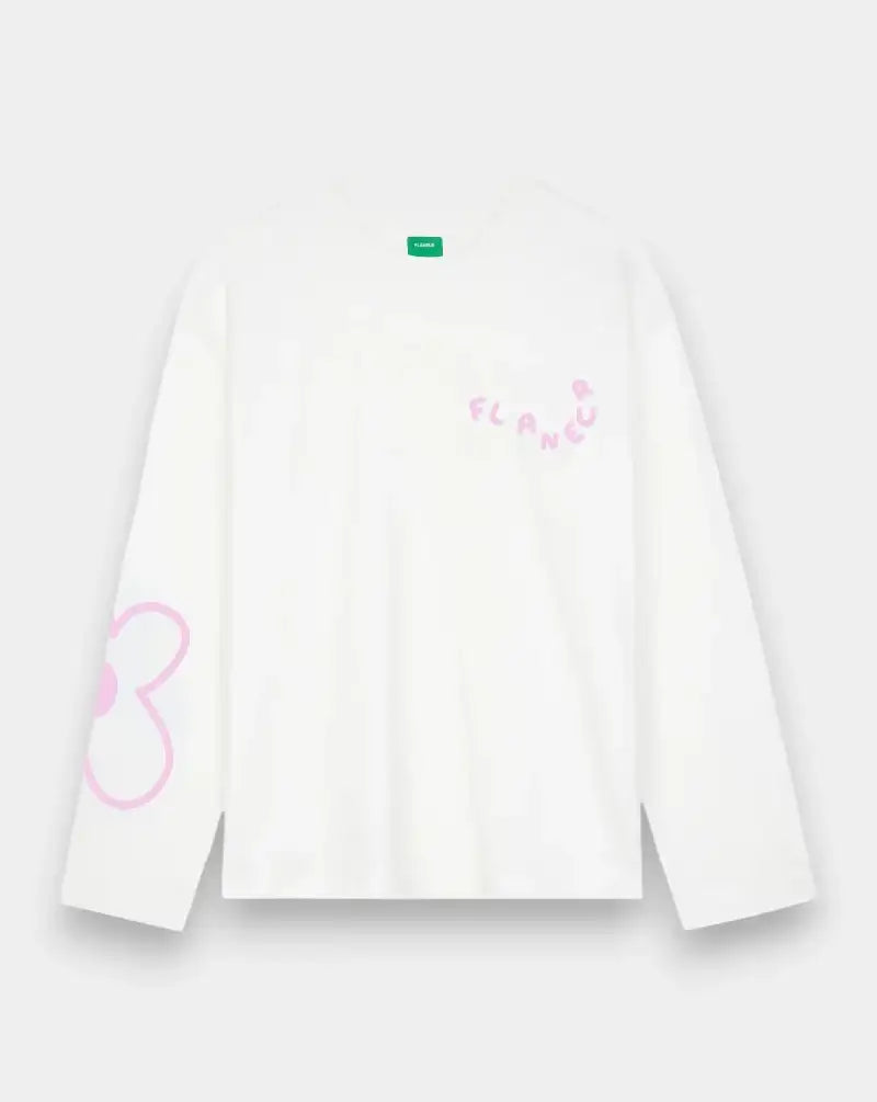 Camiseta Flaneur Blossom Long Sleeve FTSH176 051 FLANEUR