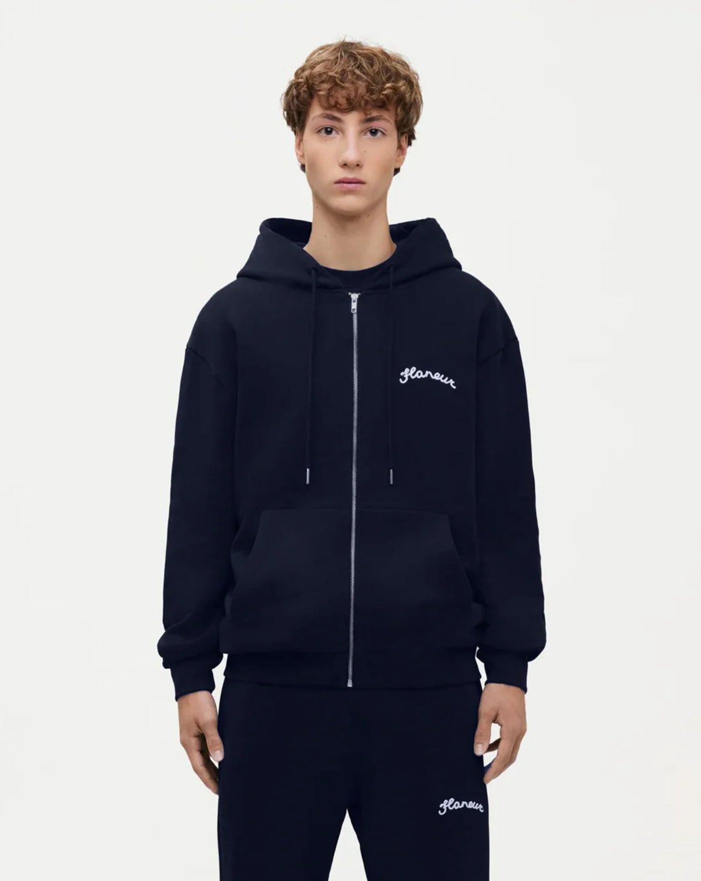 Sudadera Flaneur Signature Zip-Up Hoodie FZIP197 788 FLANEUR