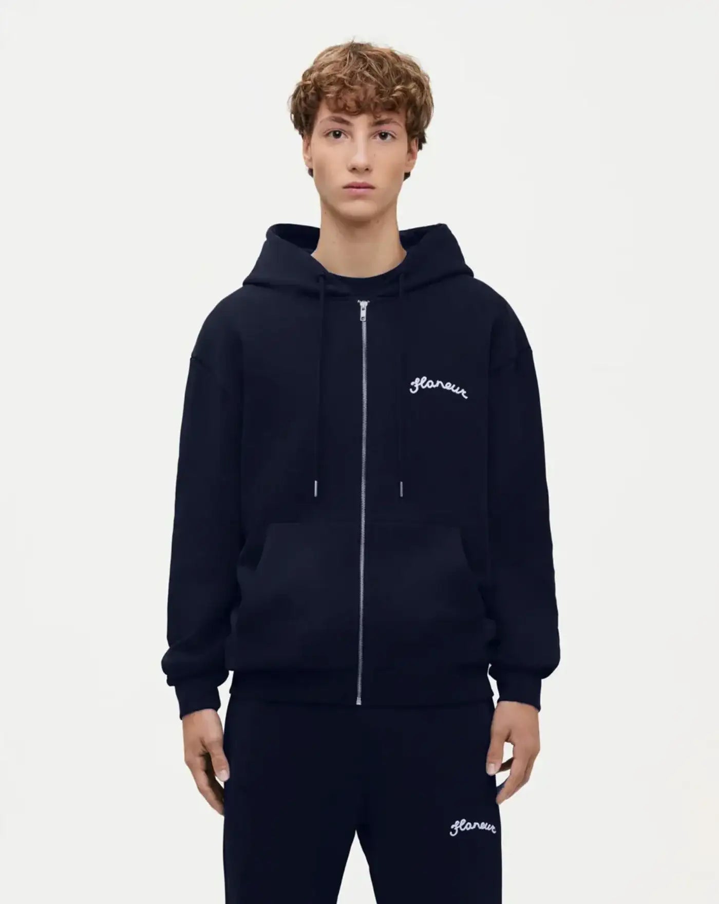 Sudadera Flaneur Signature Zip-Up Hoodie FZIP197 788 FLANEUR