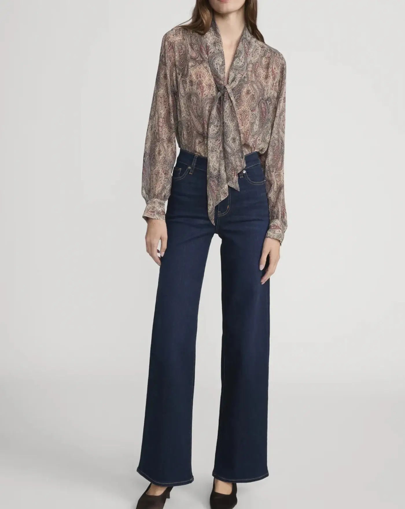 Denim Frame Le Slim Palazzo LSP814 FRWYBLUE FRAME