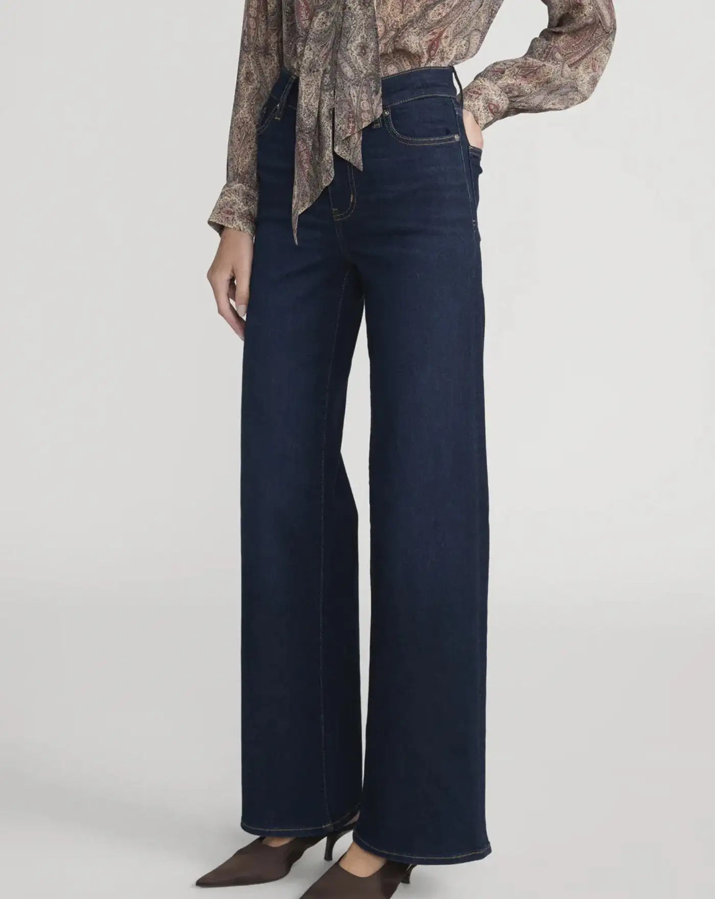 Denim Frame Le Slim Palazzo LSP814 FRWYBLUE FRAME