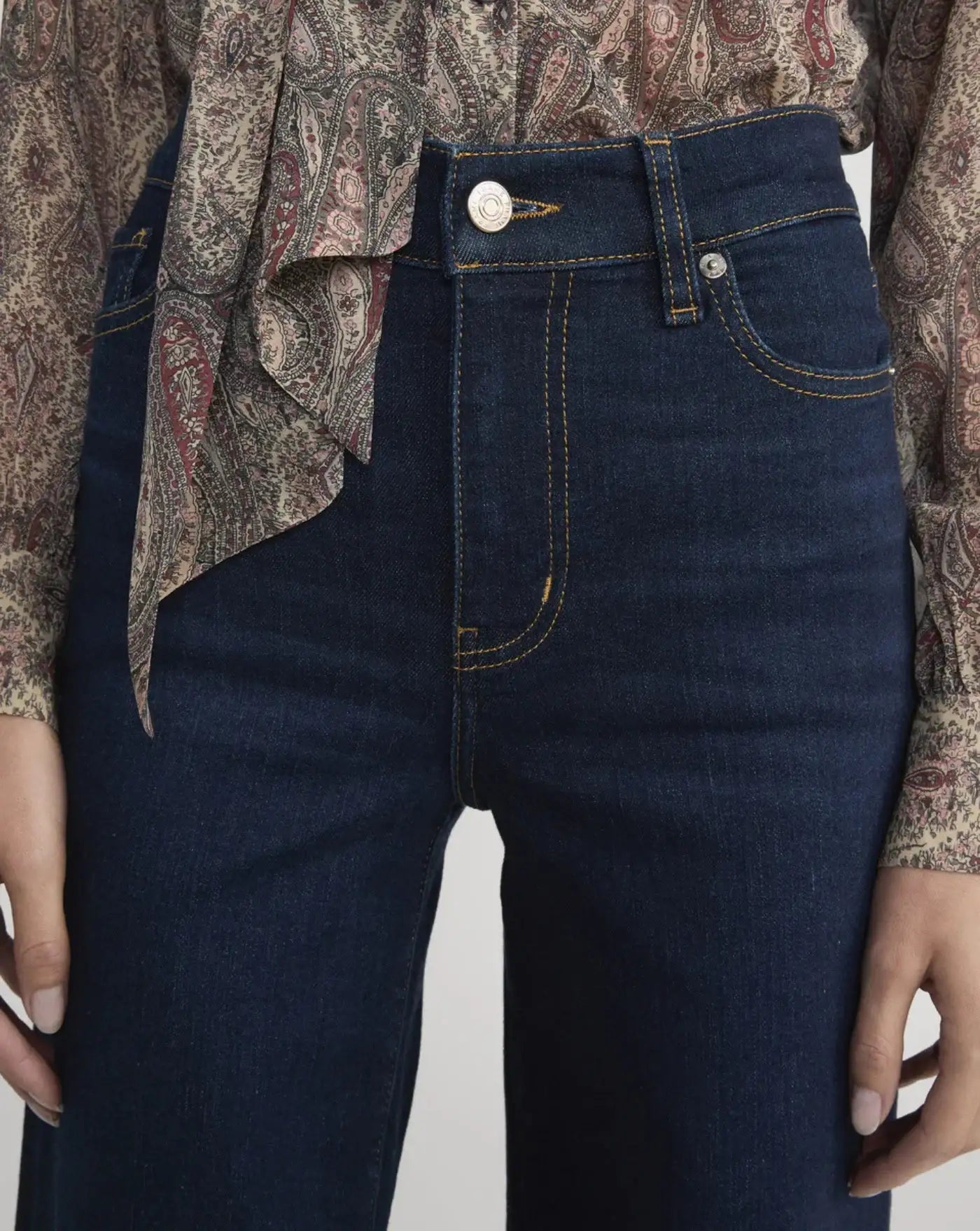 Denim Frame Le Slim Palazzo LSP814 FRWYBLUE FRAME
