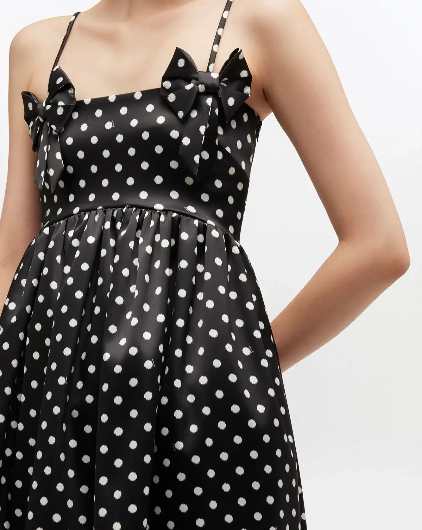 Vestido Ganni Mini Lunares A1030193 099 GANNI