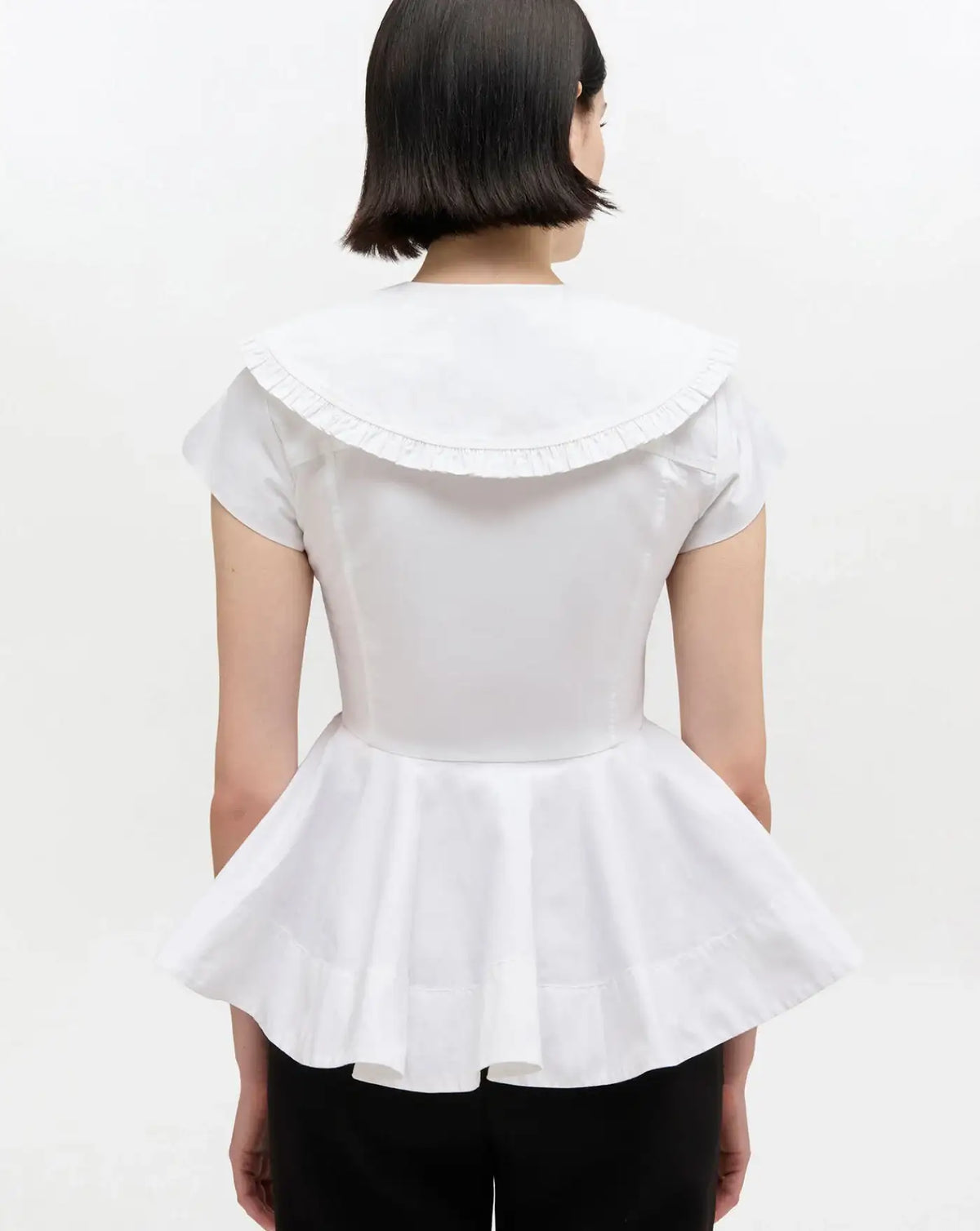 Camisa Ganni Collar Shirt A1040093 151 GANNI