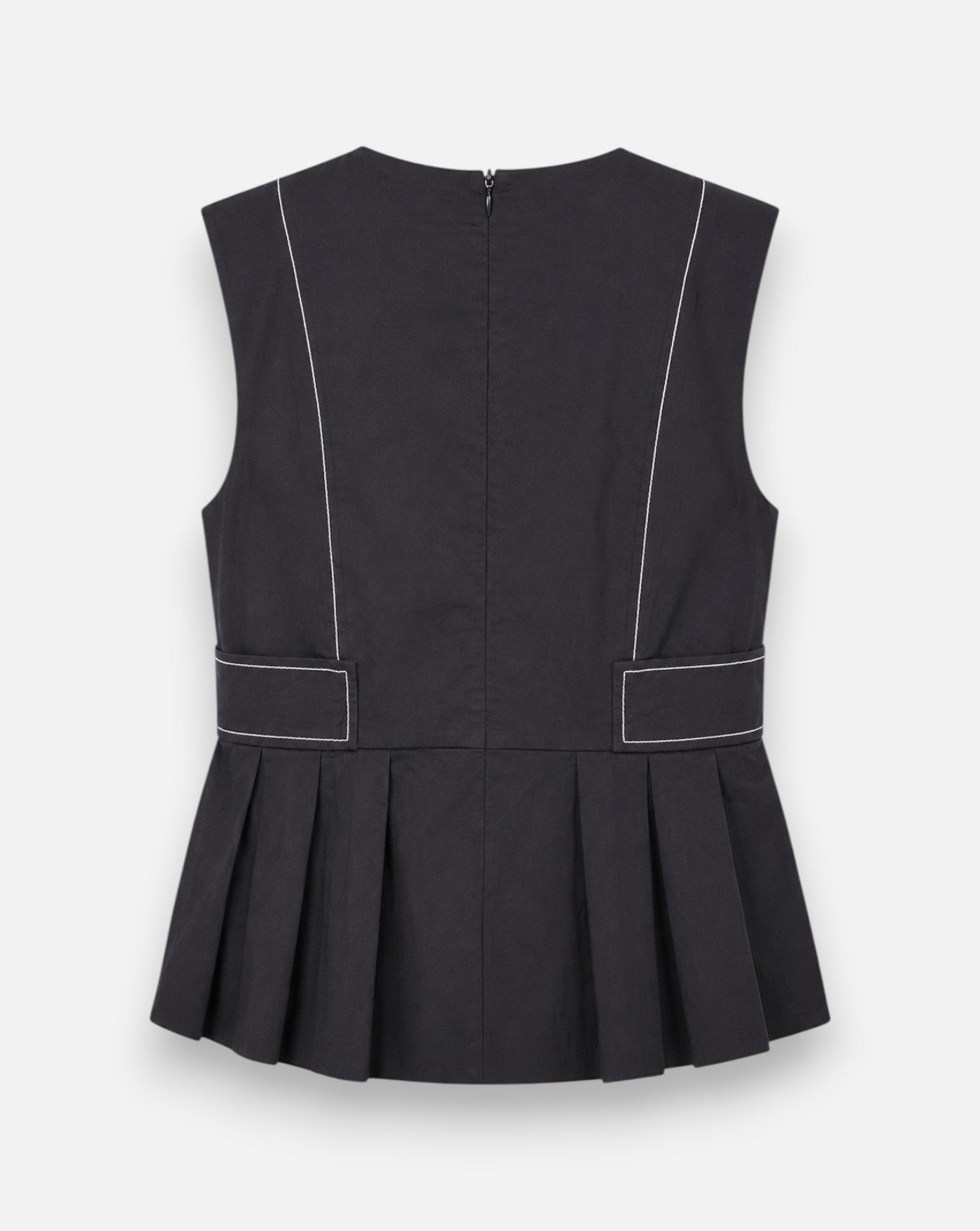 Bllusa Ganni V-Neck A1040124 099 BLACK GANNI