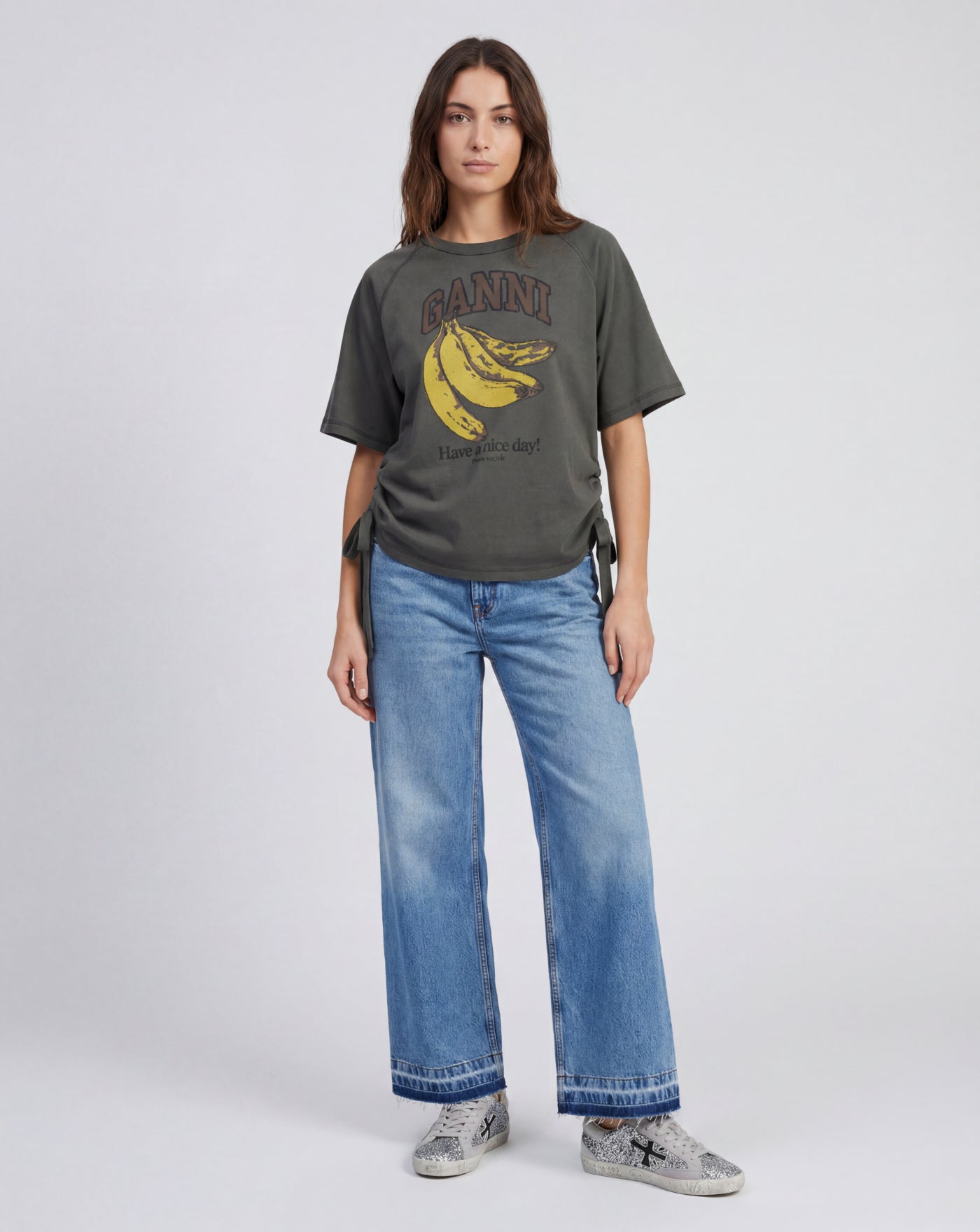 Camiseta Ganni Banana A1050047 490 GANNI