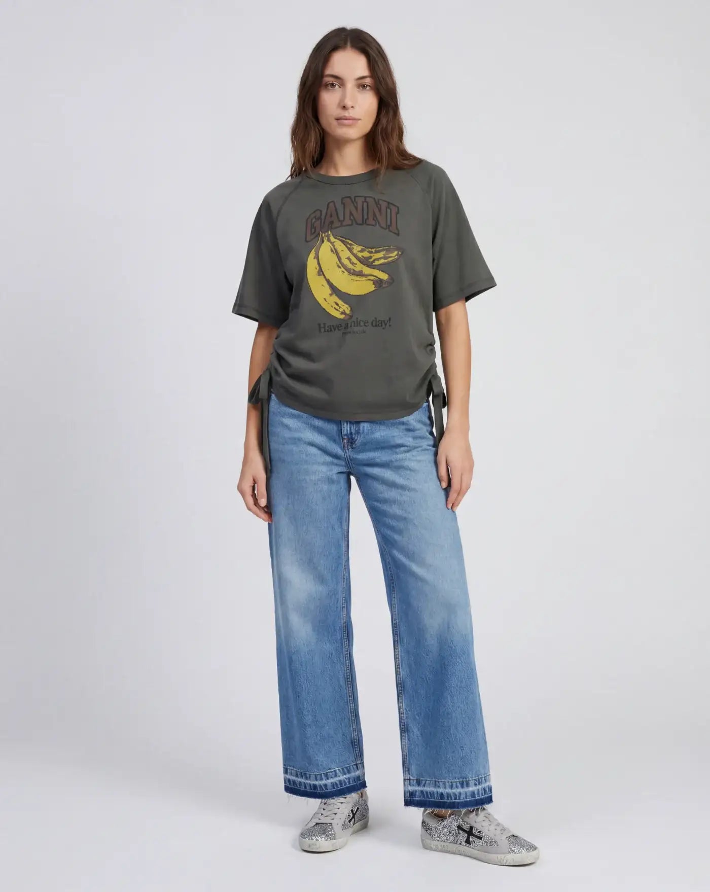 Camiseta Ganni Banana A1050047 490 GANNI