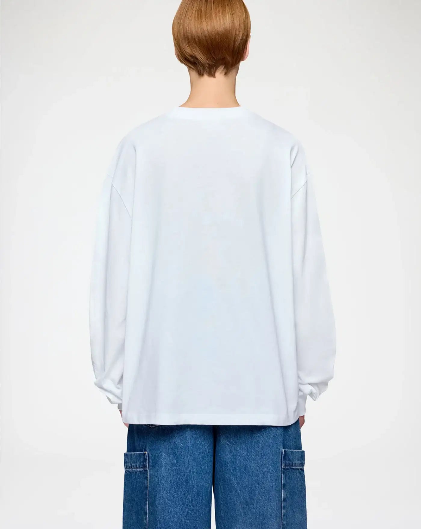 Camiseta Ganni Raspberry A1050141 151BRIGHT WHITE GANNI