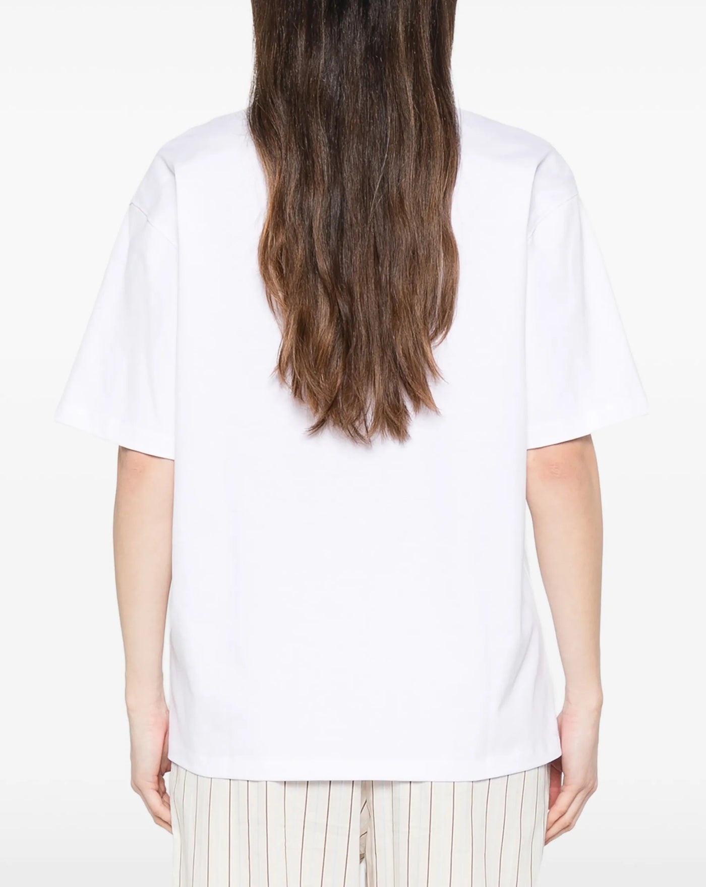 Camiseta Ganni Heavy Cotton Jersey<BR/> A1050188 151 GANNI
