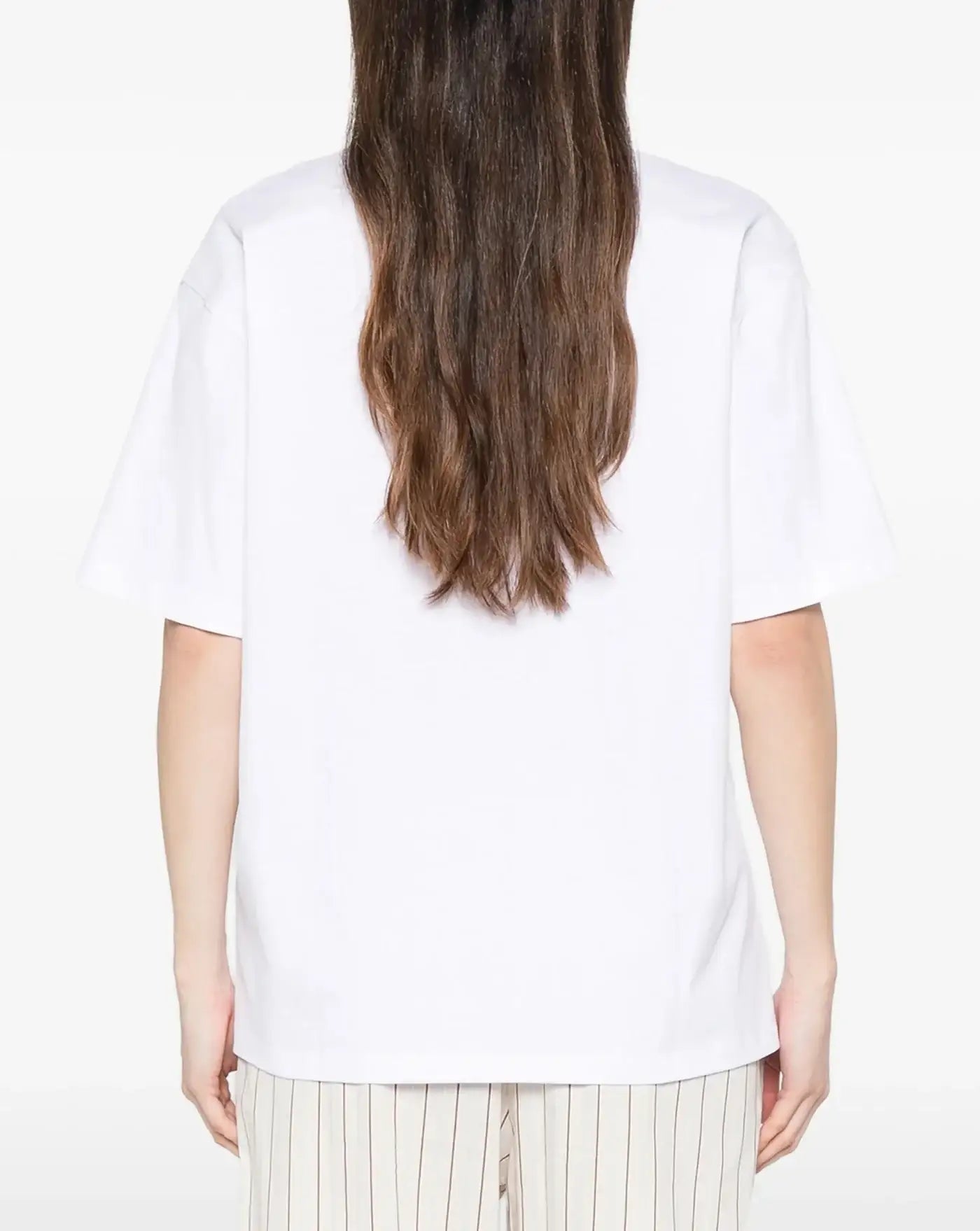 Camiseta Ganni Heavy Cotton Jersey<BR/> A1050188 151 GANNI