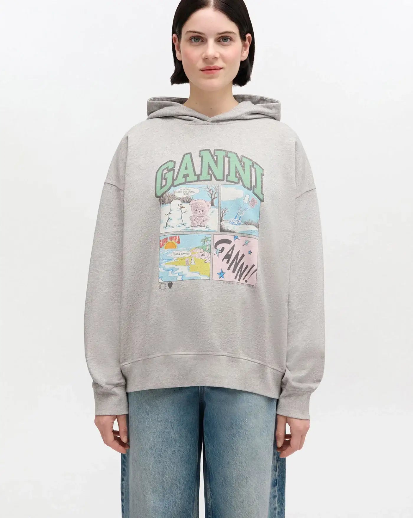 Sudadera Ganni Comic Hoodie A1060034 920 GANNI