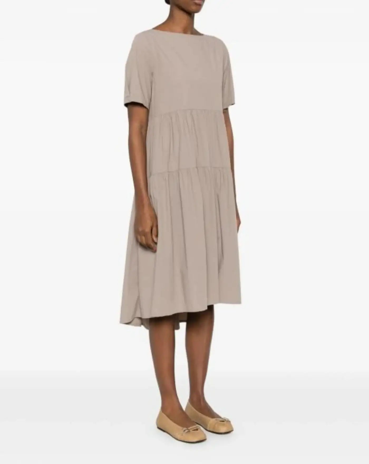 Vestido Herno Woven Dress AB000071D 12691Z2600 HERNO