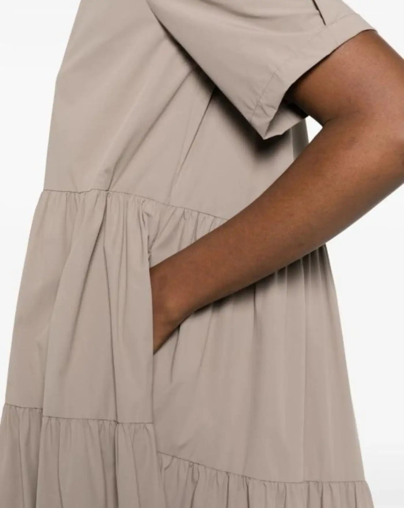 Vestido Herno Woven Dress AB000071D 12691Z2600 HERNO