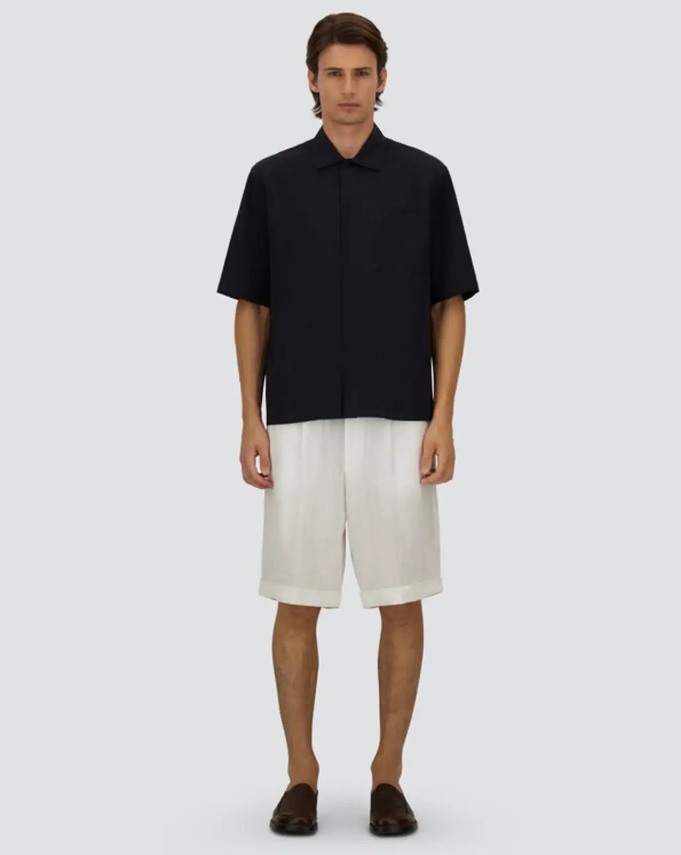 Camisa Herno Seersucker CM000012U 126849200 HERNO