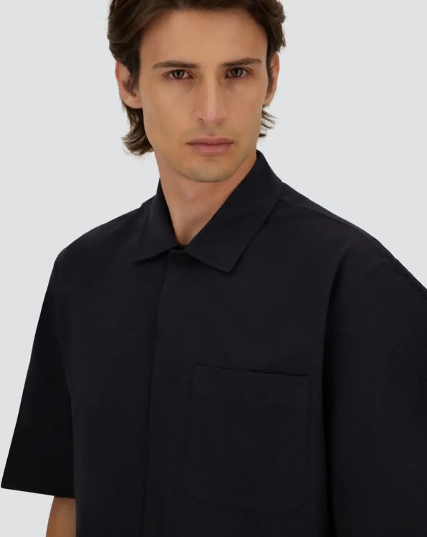 Camisa Herno Seersucker CM000012U 126849200 HERNO