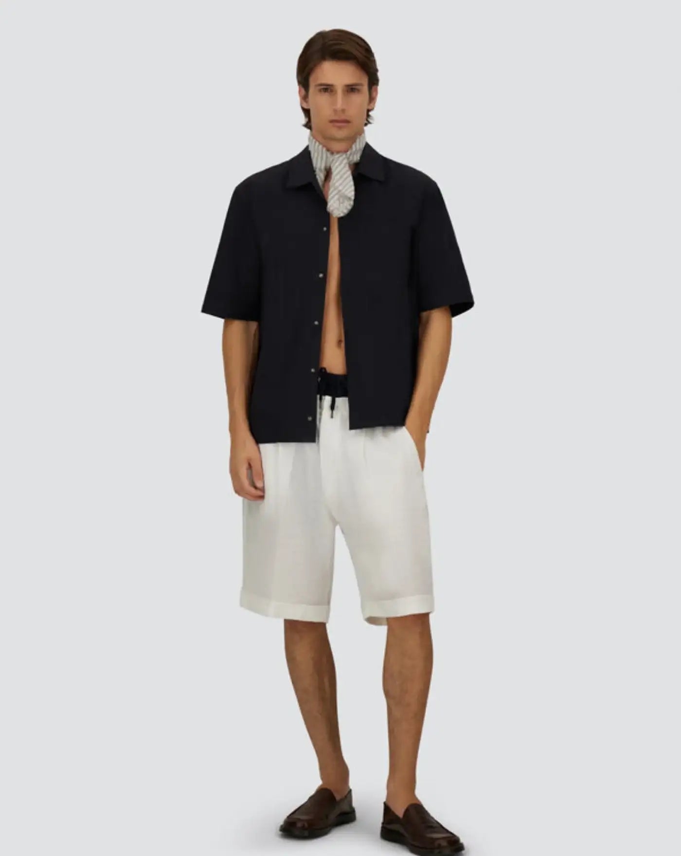 Camisa Herno Seersucker CM000012U 126849200 HERNO