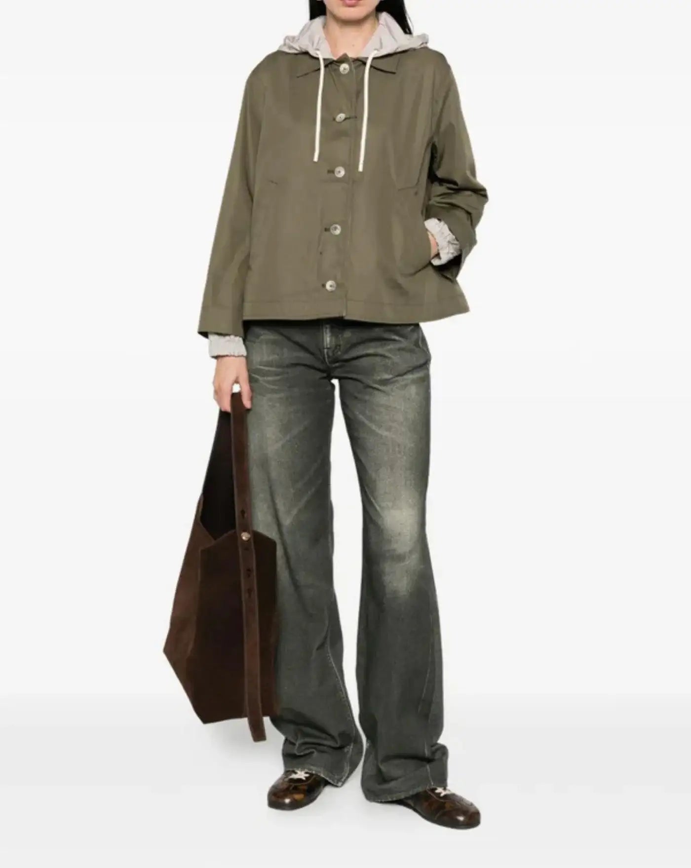 Chaqueta Herno Woven Half Coat GC000547D 132387794 HERNO