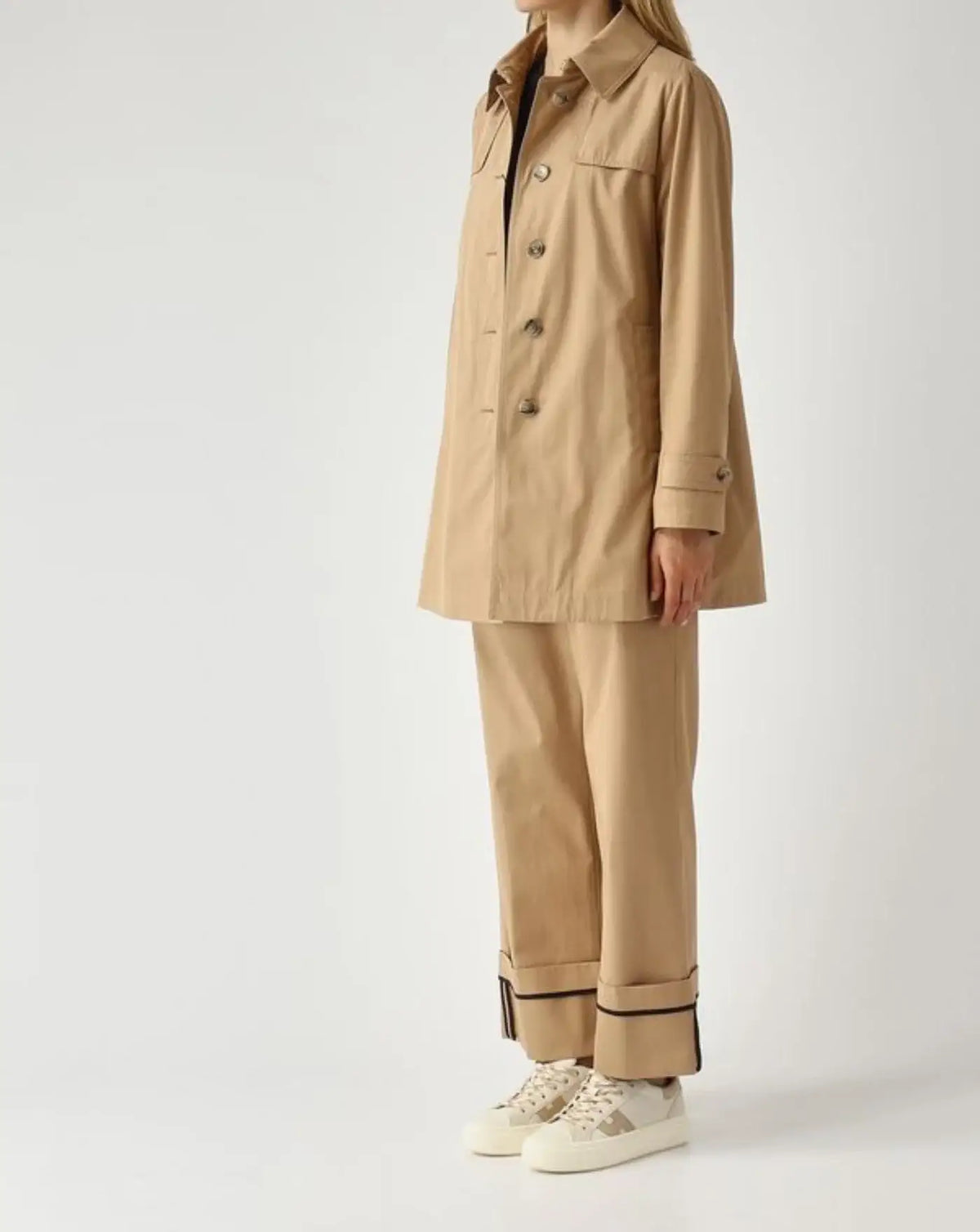 Chaqueta Herno Woven Half Coat GC000567D 132382157 HERNO