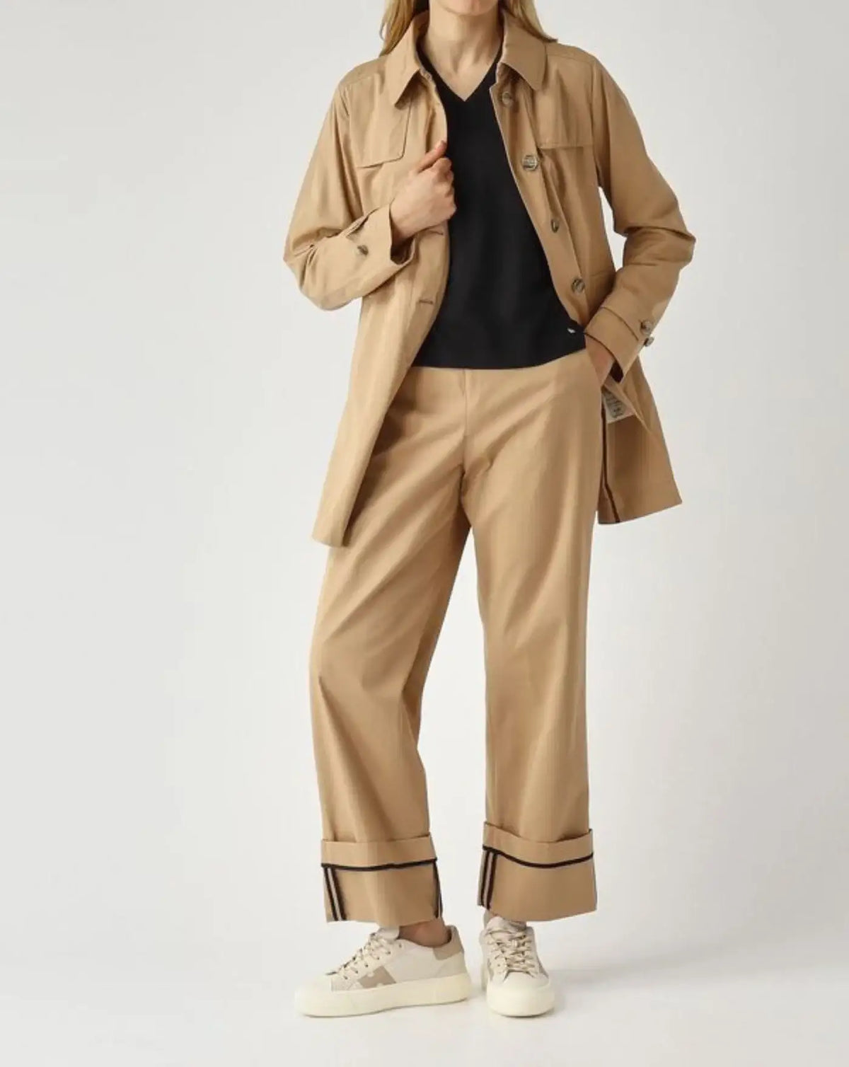 Chaqueta Herno Woven Half Coat GC000567D 132382157 HERNO