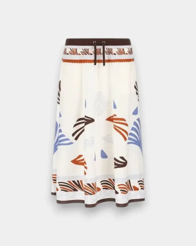 Falda Summer Print Cotton GN000109D 133209999 HERNO