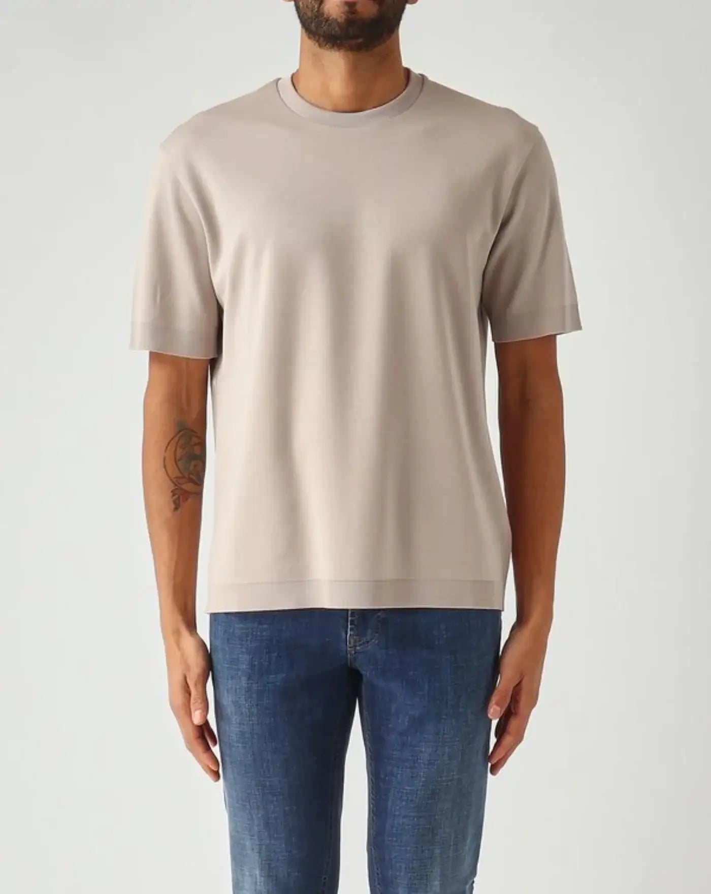 Camiseta Herno Knitted T-shirt JG000206U 520599403 HERNO