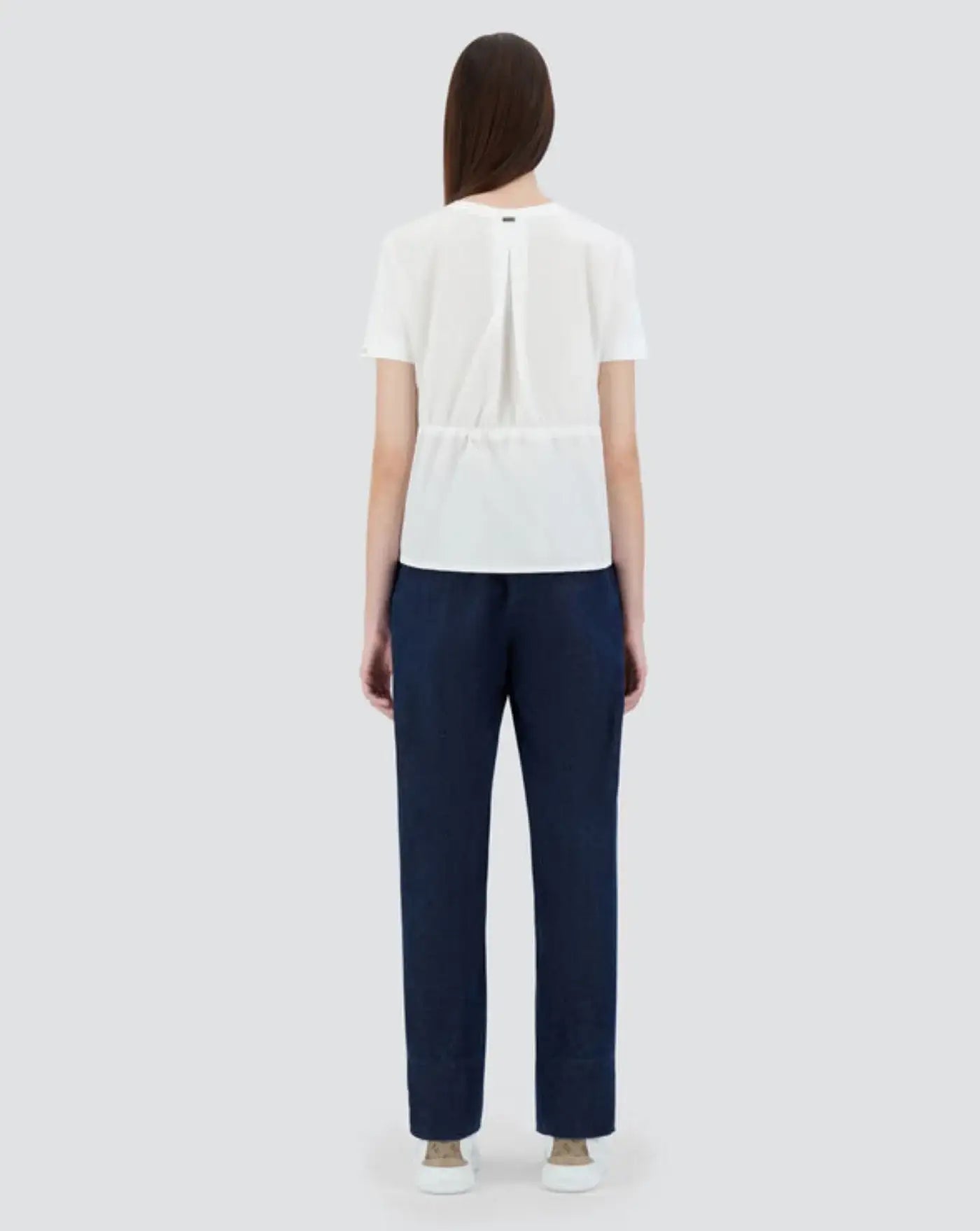 Camiseta Herno Chic Cotton Jersey JG000224D 520061000 WHITE HERNO