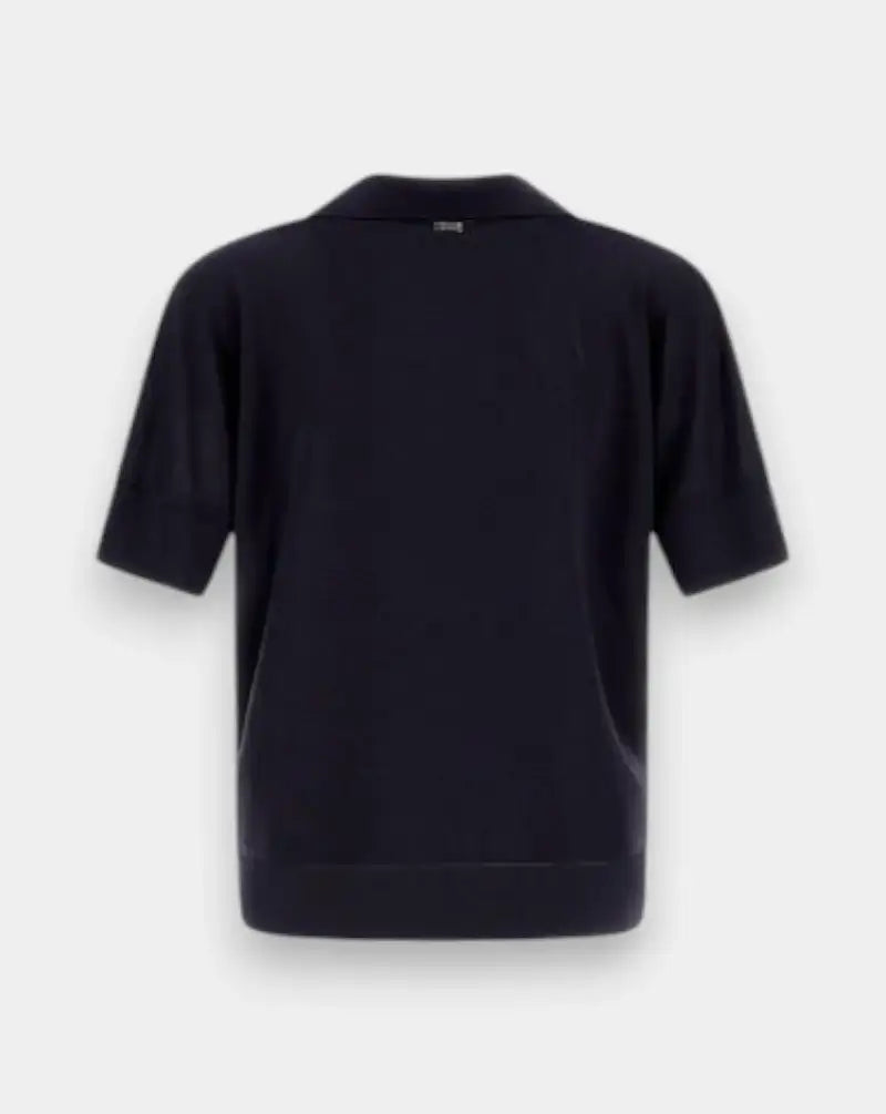 Polo Herno Glam Knit Effect JPL00113D 520569200 HERNO