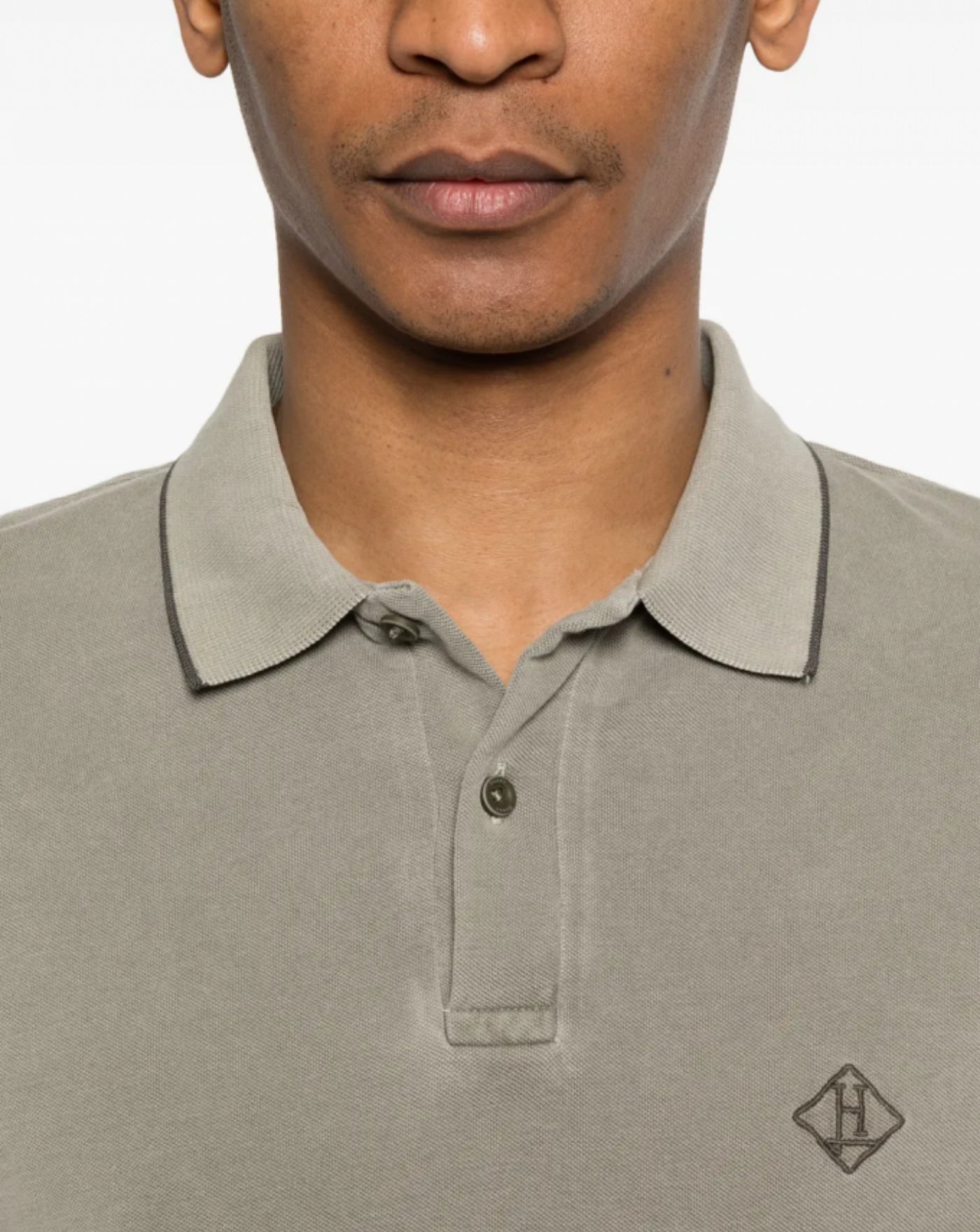 Polo Herno Knitted Polo Shirt JPL00134U 540067206 HERNO