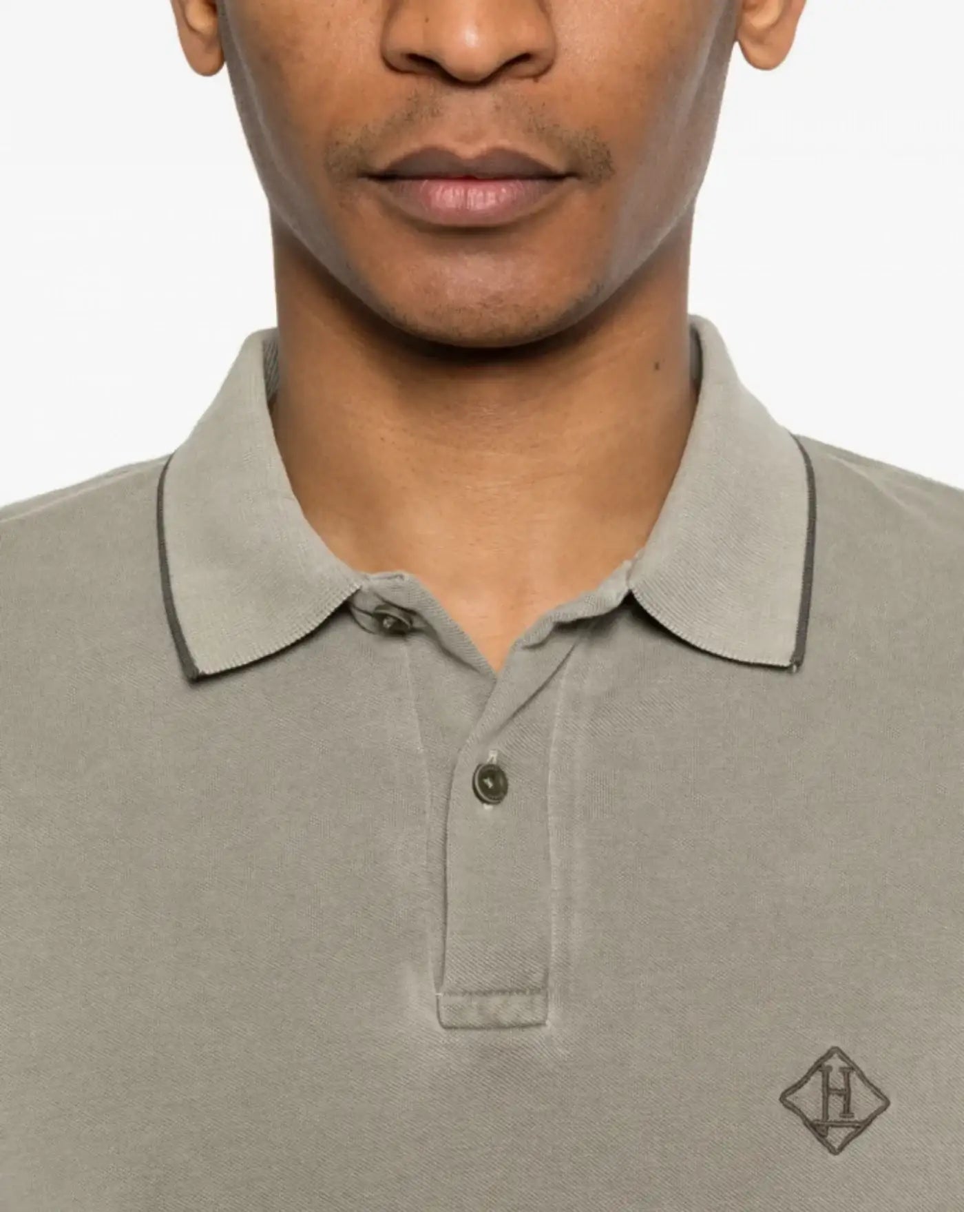 Polo Herno Knitted Polo Shirt JPL00134U 540067206 HERNO