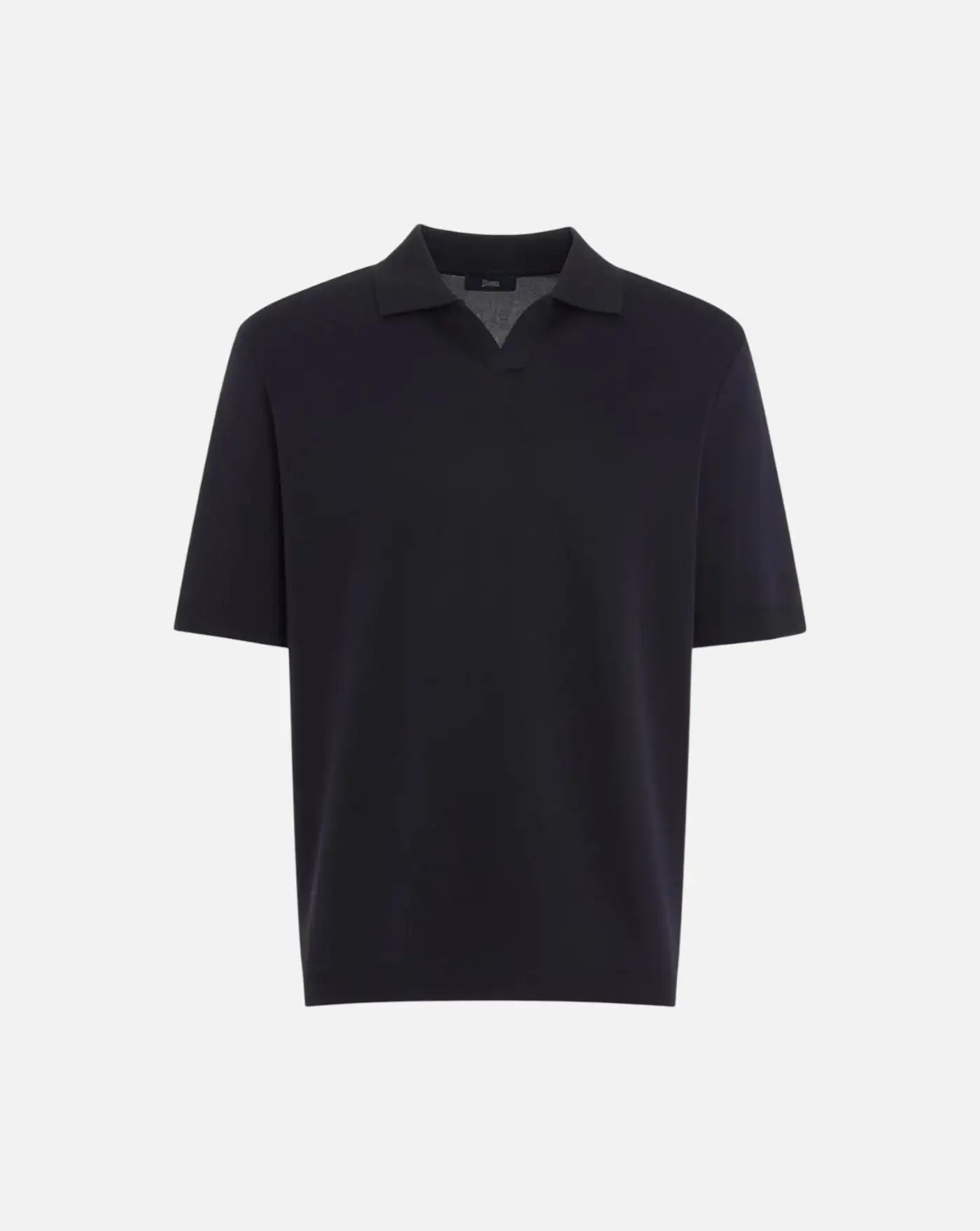 Polo Herno men's knitted polo shirt JV000004U 520599201 HERNO