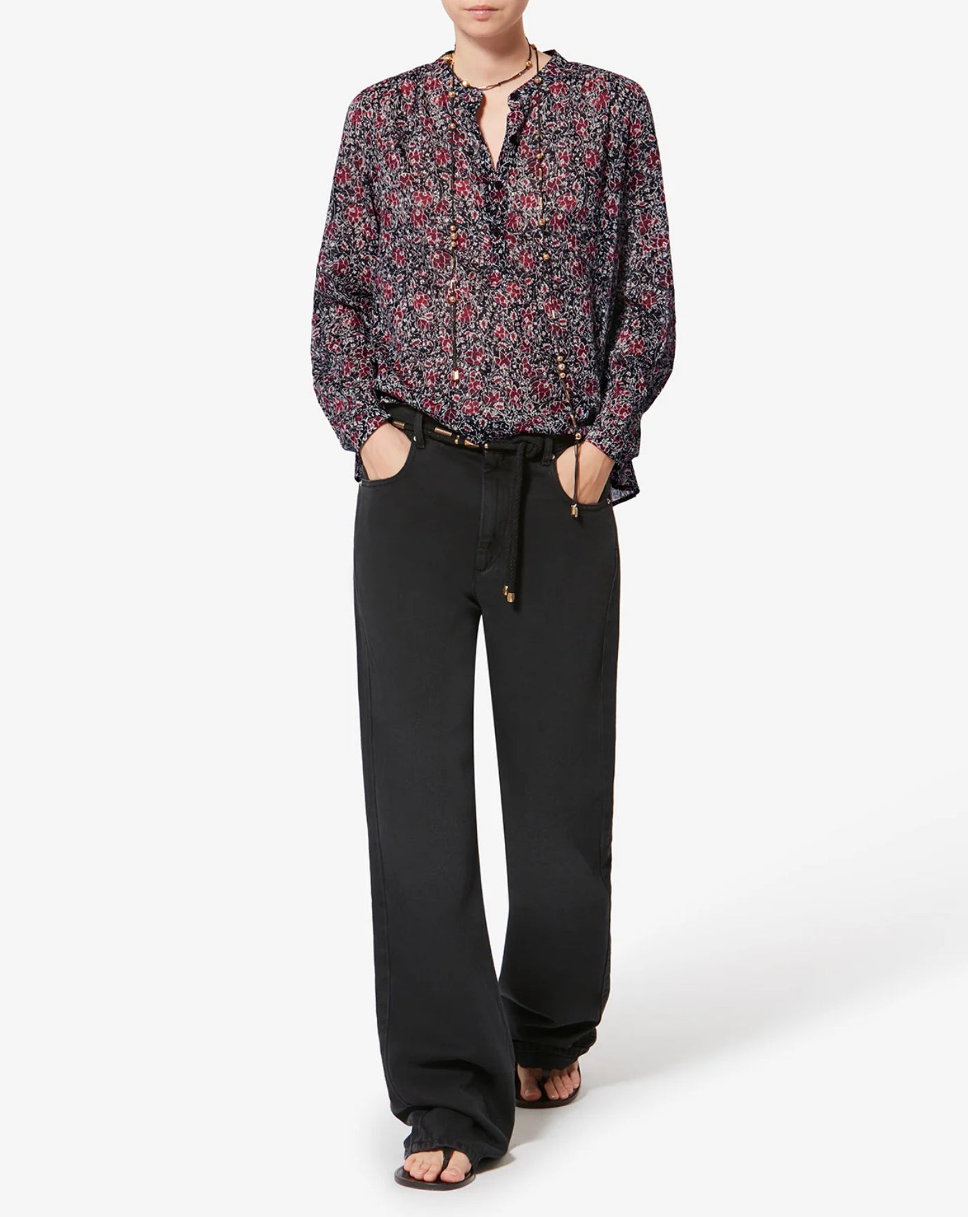 Camisa Isabel Marant Maria HT0029FAD1J14E 86CY ISABEL MARANT