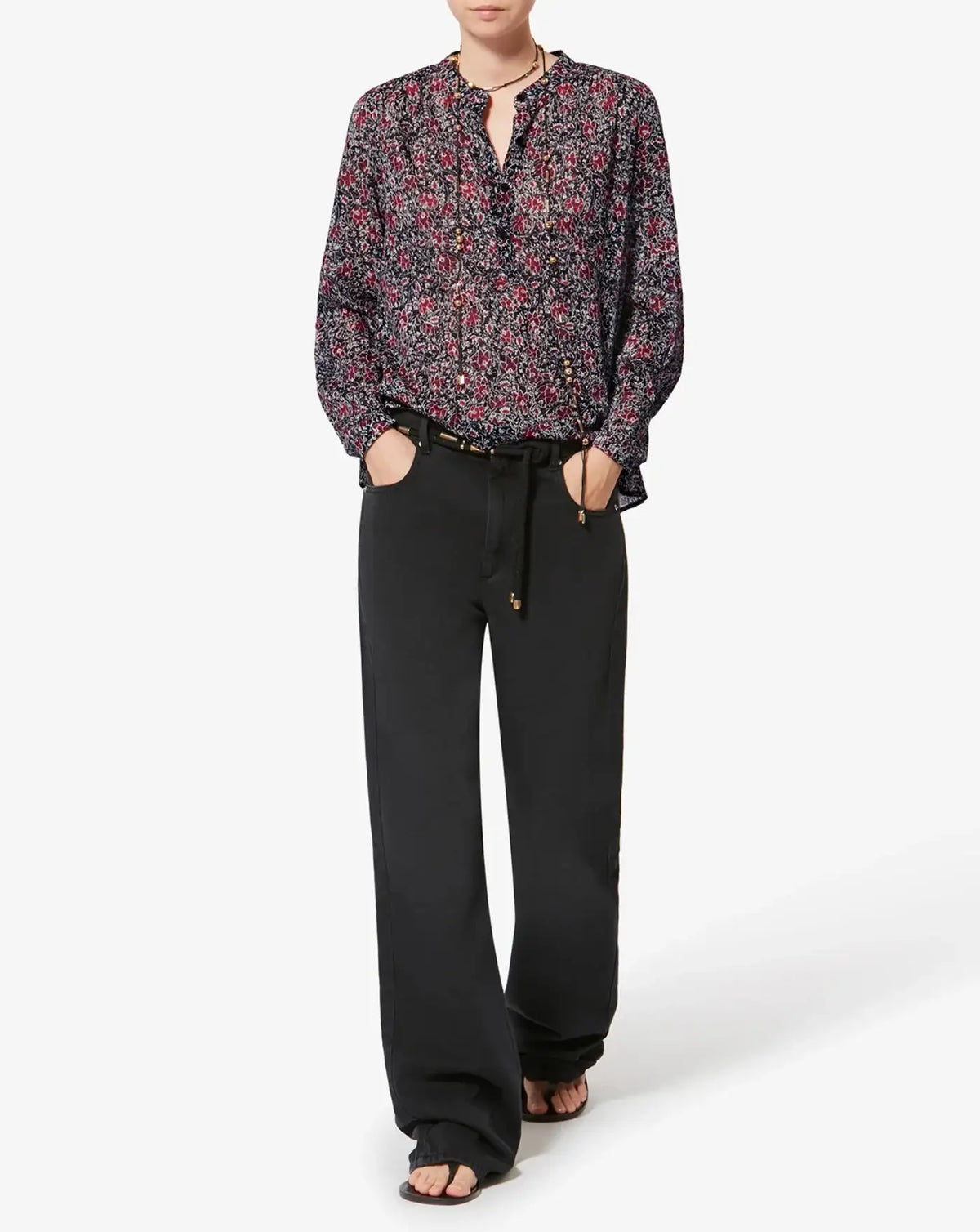 Camisa Isabel Marant Maria HT0029FAD1J14E 86CY ISABEL MARANT