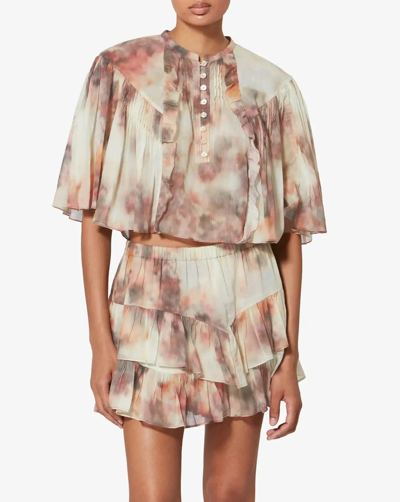 Blusa Isabel Marant Veelia HT0854FAD1J13E 90BE ISABEL MARANT