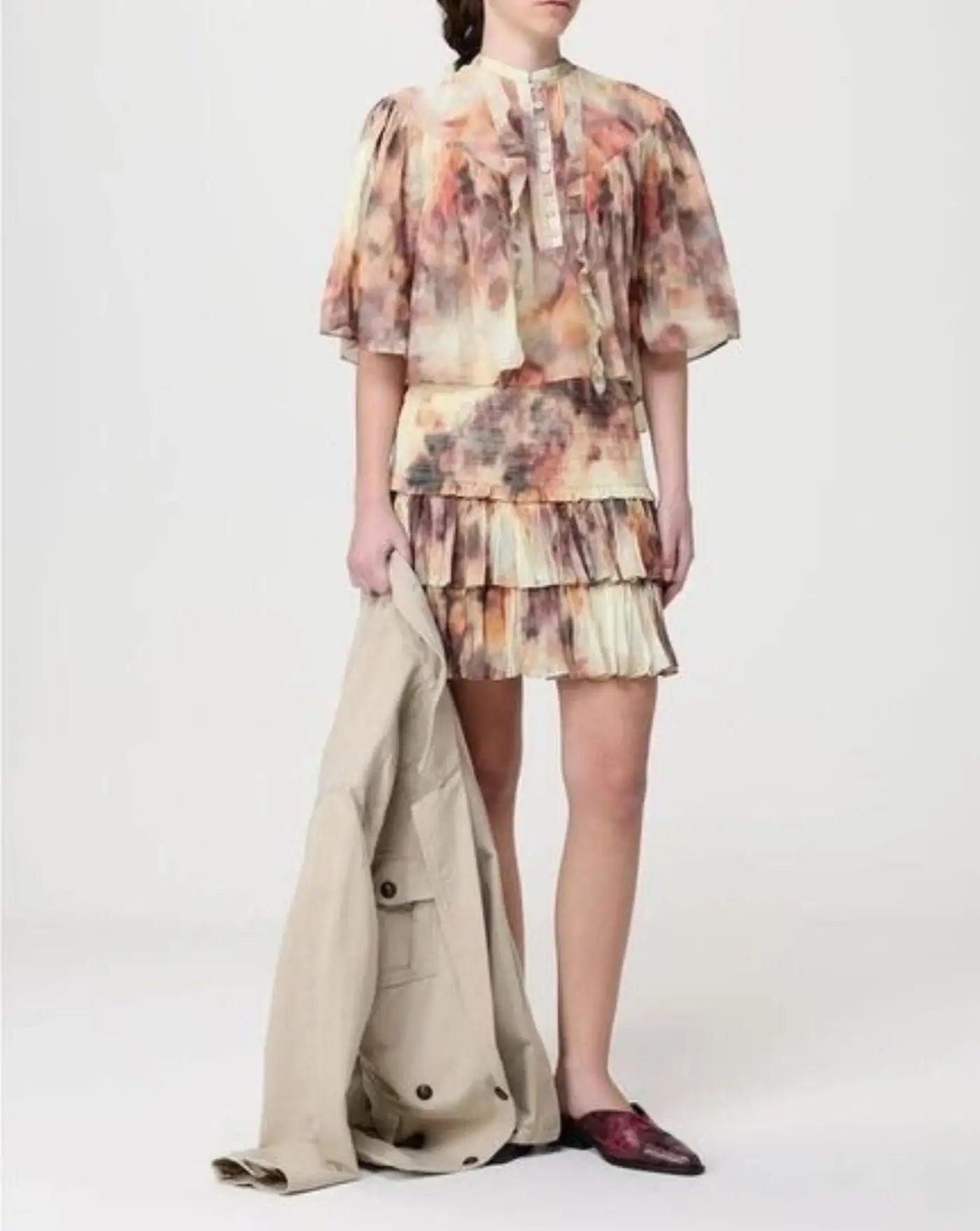 Falda Isabel Marant Naomi JU0022FAD1J13E 90BE ISABEL MARANT