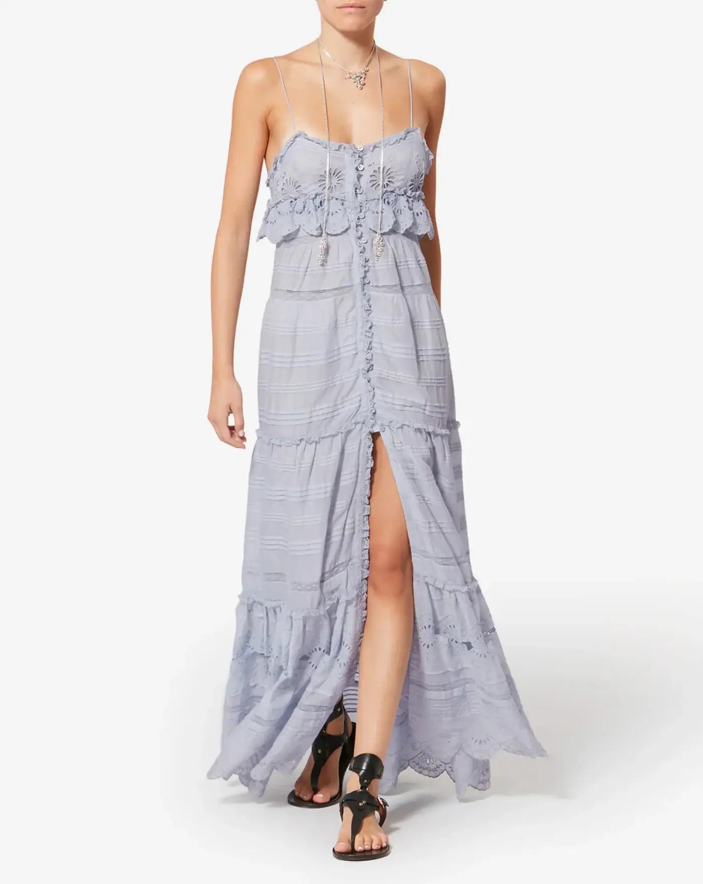 Vestido Isabel Marant Paule RO0951FAD1J05E 30LU ISABEL MARANT