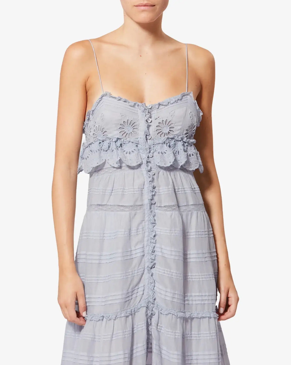 Vestido Isabel Marant Paule RO0951FAD1J05E 30LU ISABEL MARANT