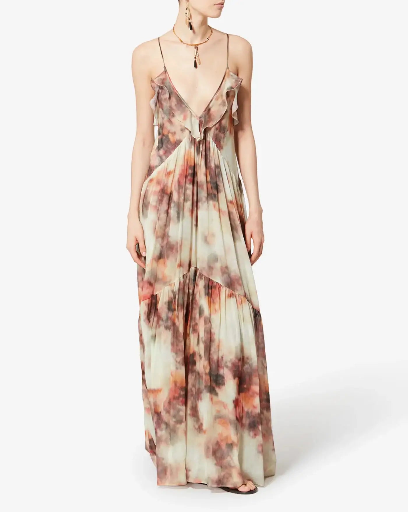 Vestido Isabel Marant Vasmila RO1062FAD1J13E 90BE ISABEL MARANT