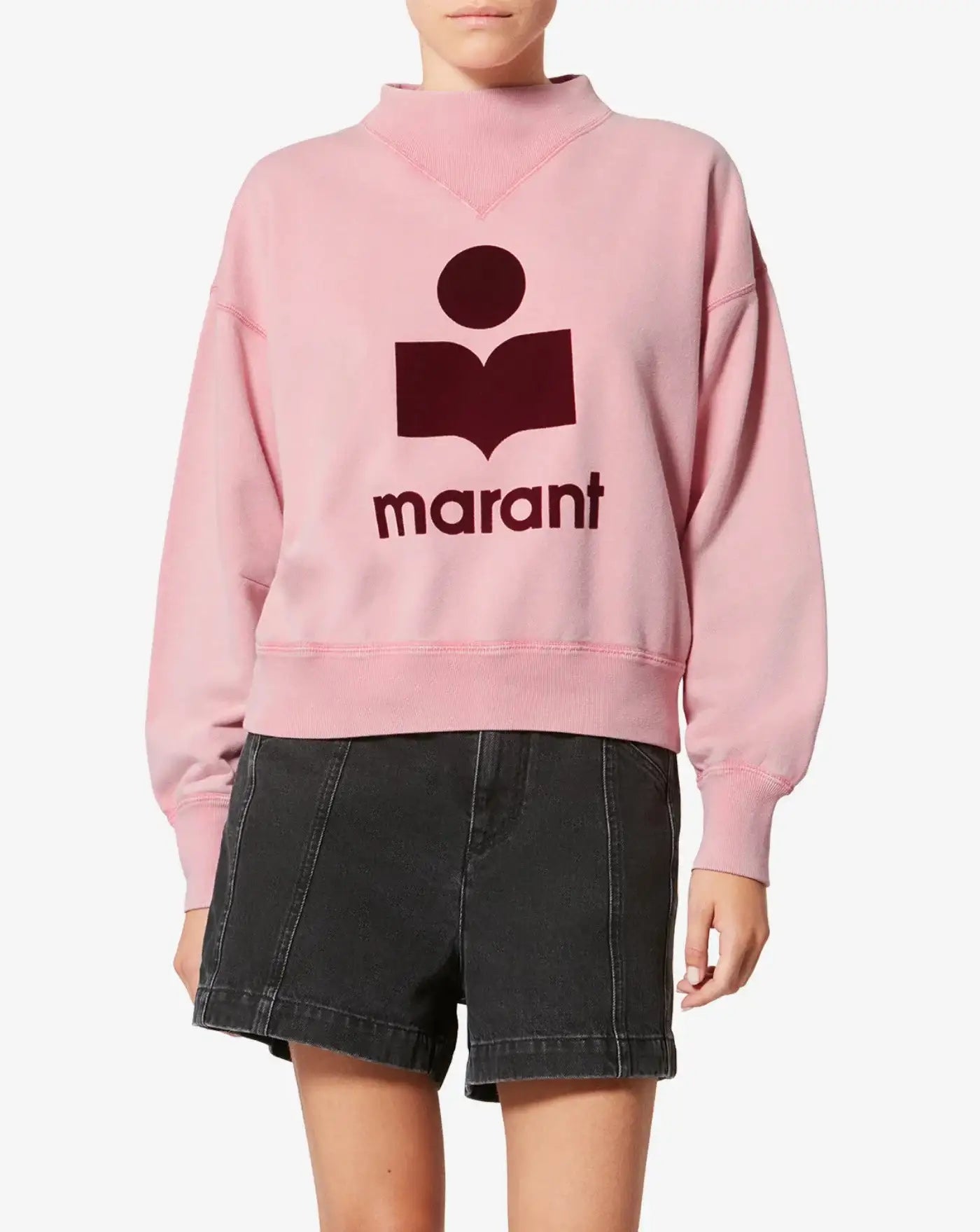Sudadera Isbael Marant Moby SW0003FAD1M04E BGBY ISABEL MARANT