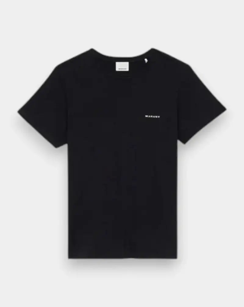Camiseta Isabel Marant Zafferh Tee TS0047HAB3N13H 01BK ISABEL MARANT