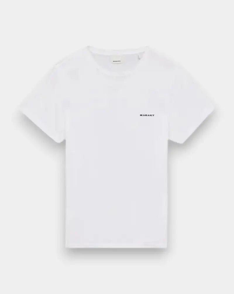 Camiseta Isabel Marant Zafferh Tee TS0047HAB3N13H 20WH ISABEL MARANT