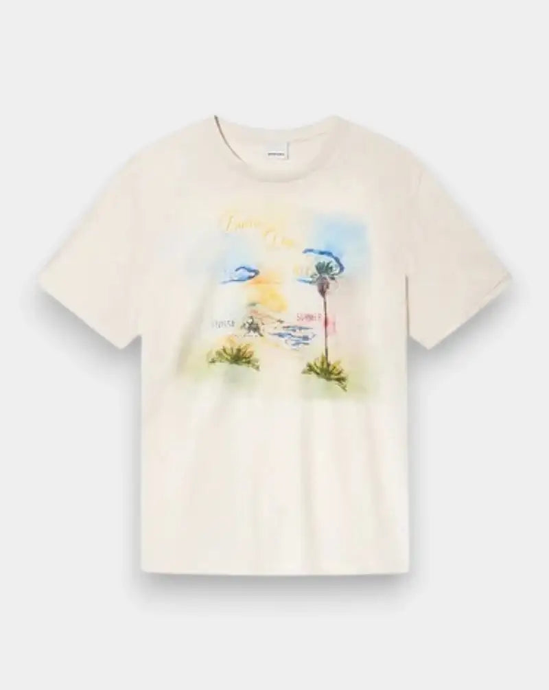 Camiseta Isabel Marant Honore Tee TS0052HBD1N08H 23EC ISABEL MARANT
