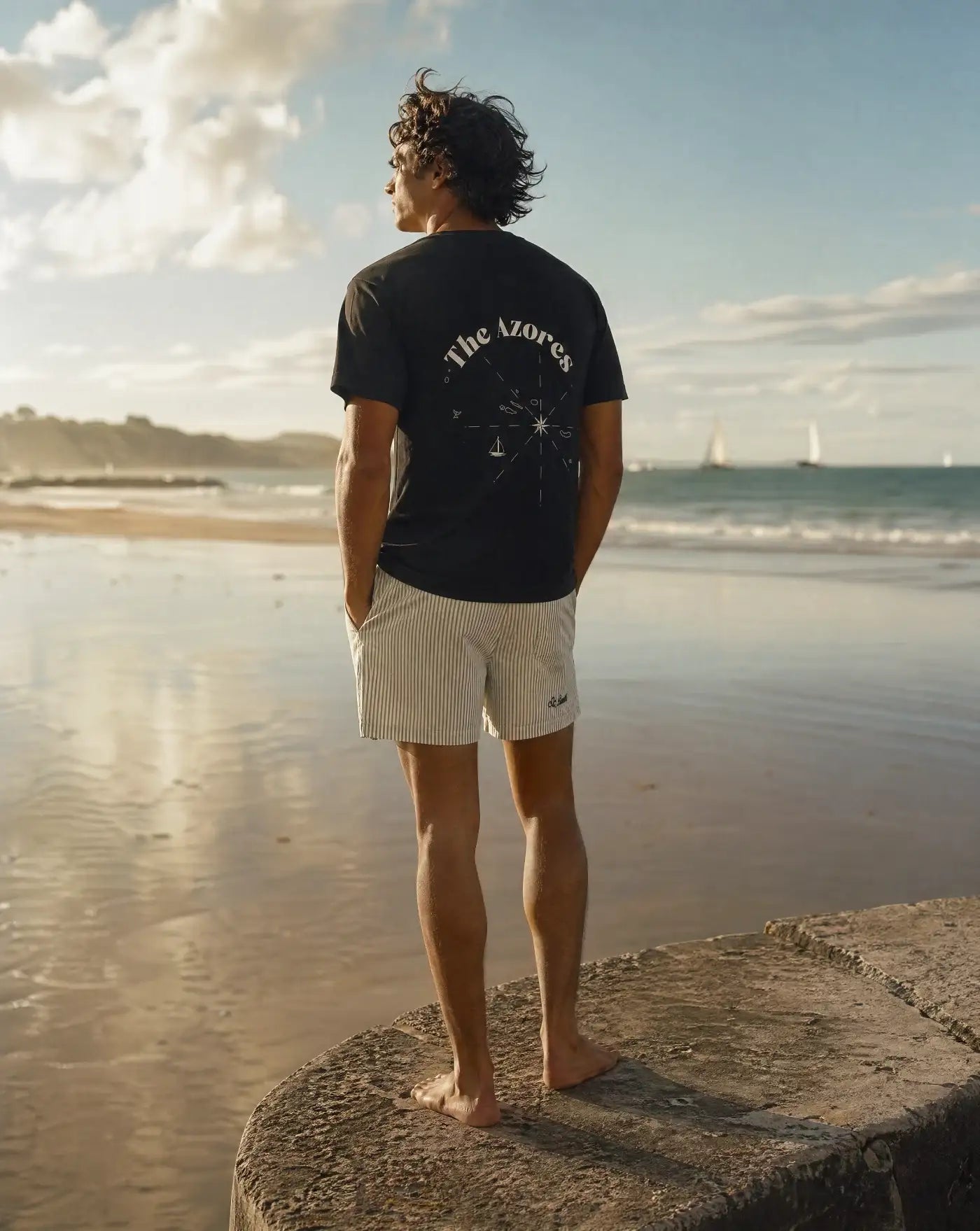 Camiseta La Paz Guerreiro The Azores PCOL0080380 THE AZORES DARK NAVY LA PAZ