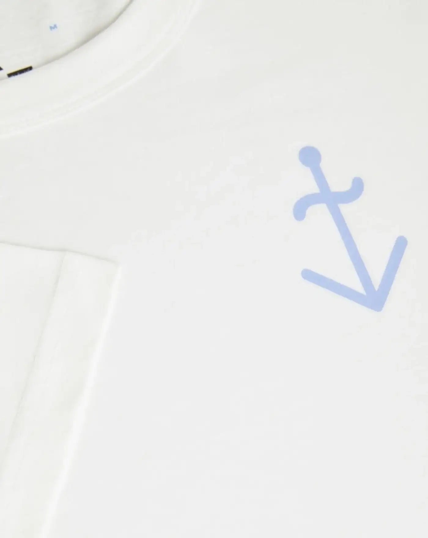 Camiseta La Paz Dantas Logo SS260080220 OFF-WHITE/ WIND BLUE LOGO LA PAZ