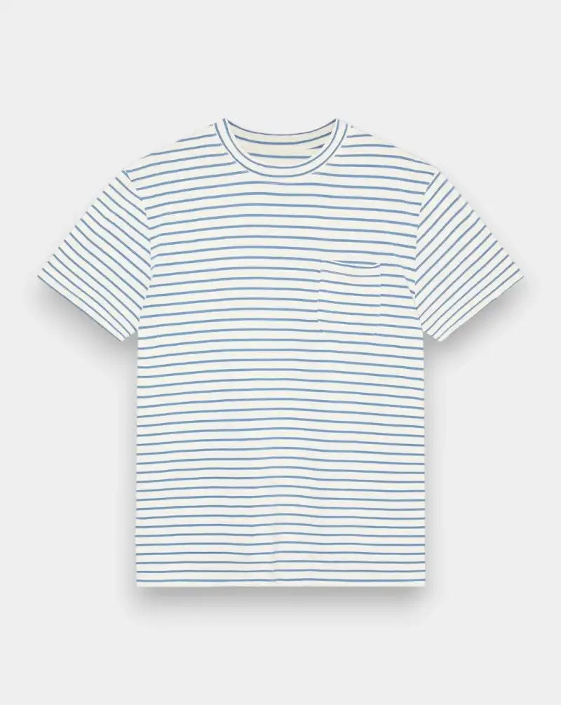 Camiseta La Paz Guerreiro Pocket SS260080520 INDIGO STRIPES LA PAZ