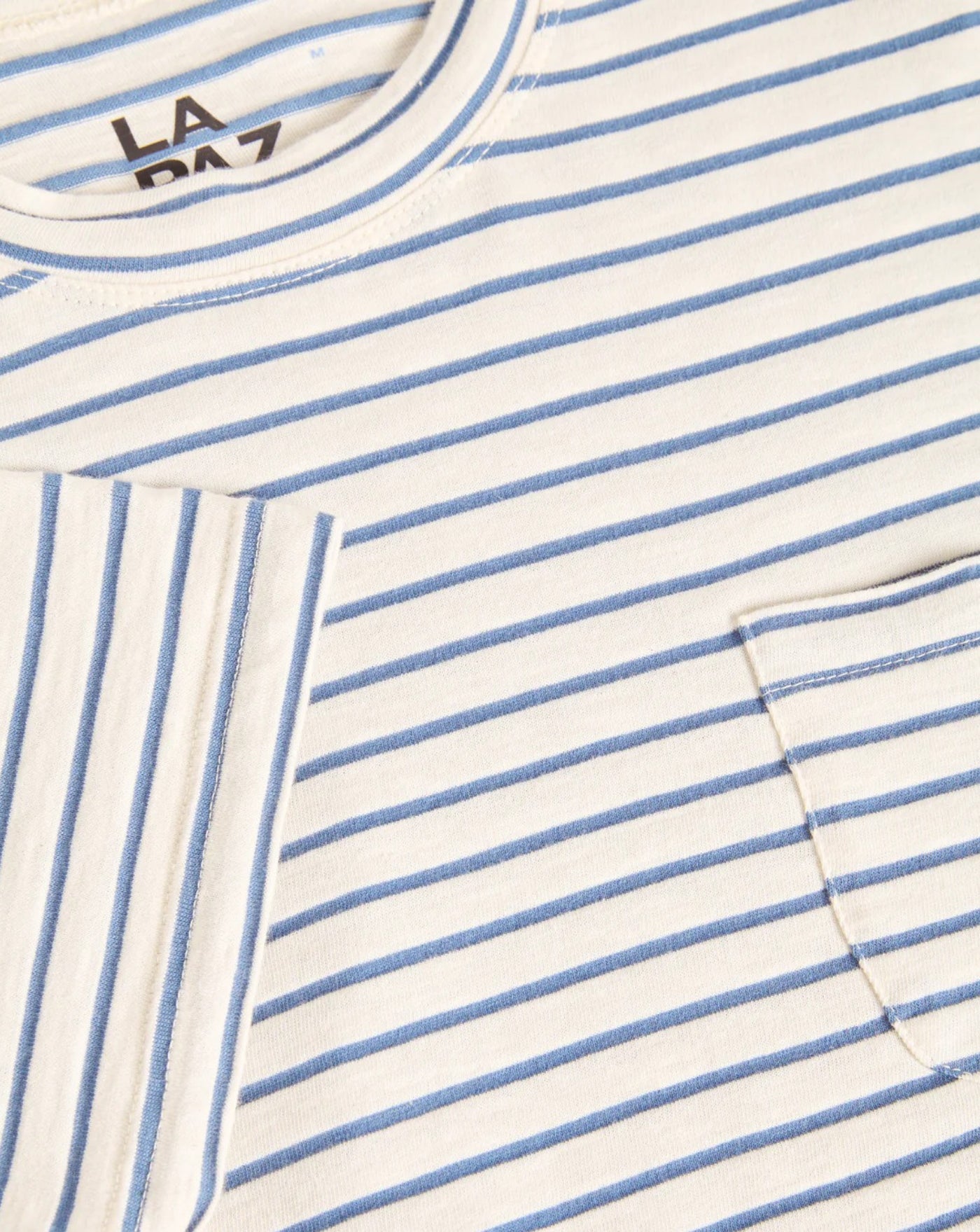 Camiseta La Paz Guerreiro Pocket SS260080520 INDIGO STRIPES LA PAZ