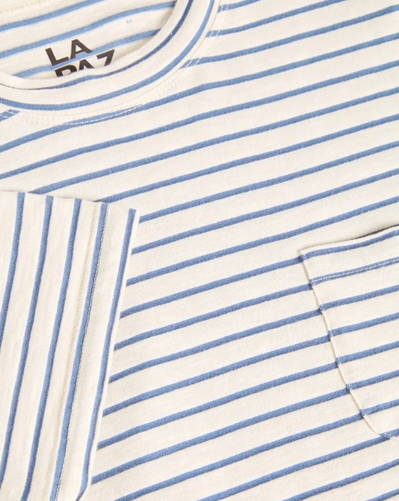 Camiseta La Paz Guerreiro Pocket SS260080520 INDIGO STRIPES LA PAZ