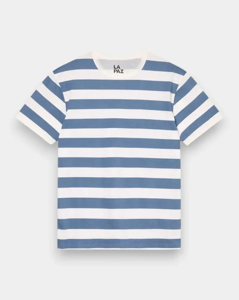 Camiseta La Paz Meneres Contrast T-shirt SS260082280 INDIGO STRIPES LA PAZ