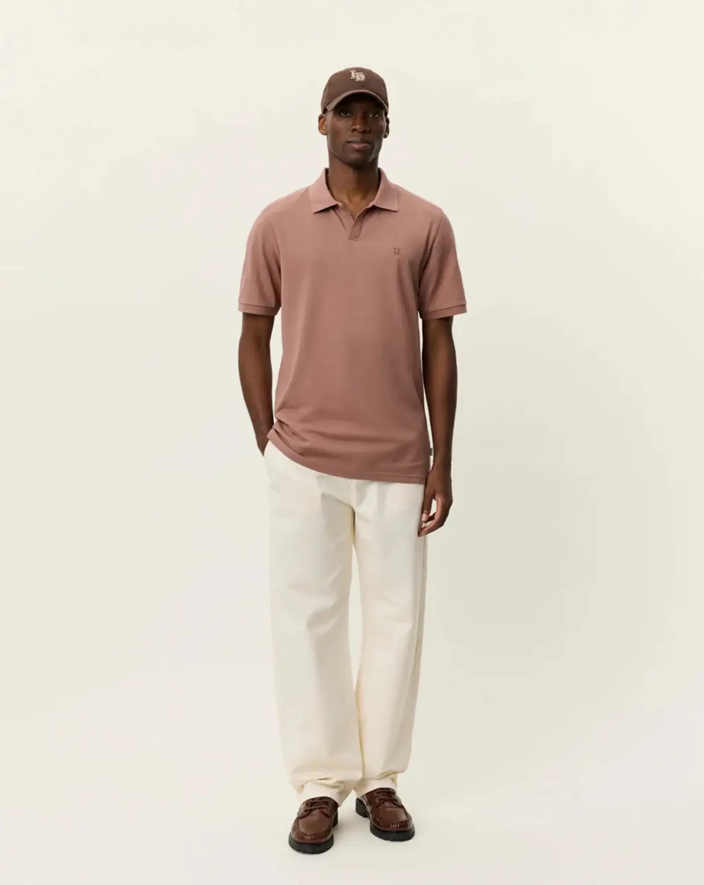 Polo Les Deux Pique 1001299 647COGNAC RED LES DEUX