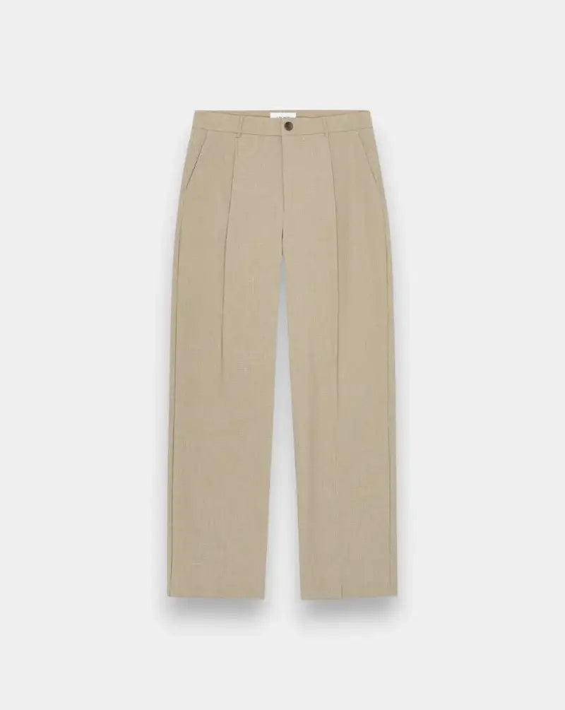 Pantalon Les Deux Reece Pleated Mini Check Pants 1001321 810 LES DEUX