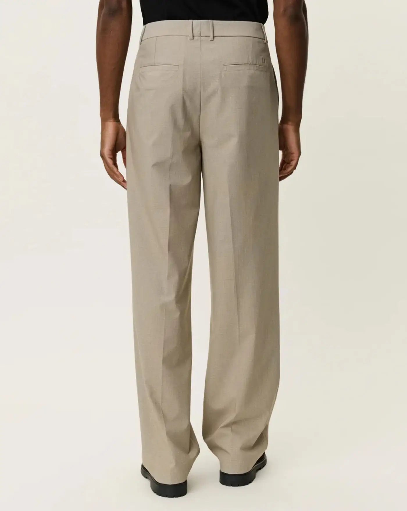 Pantalon Les Deux Reece Pleated Mini Check Pants 1001321 810 LES DEUX